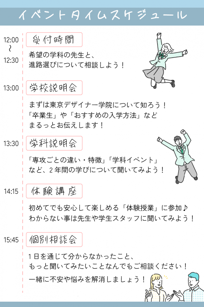 オープンキャンパス デザイン専門学校 東京デザイナー学院 Tdg Ci03 リアル授業体験 課題制作 ライトノベルイラスト制作