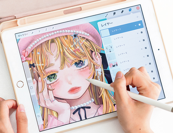 ipadでデジタルイラストを描こう!知ろう!
