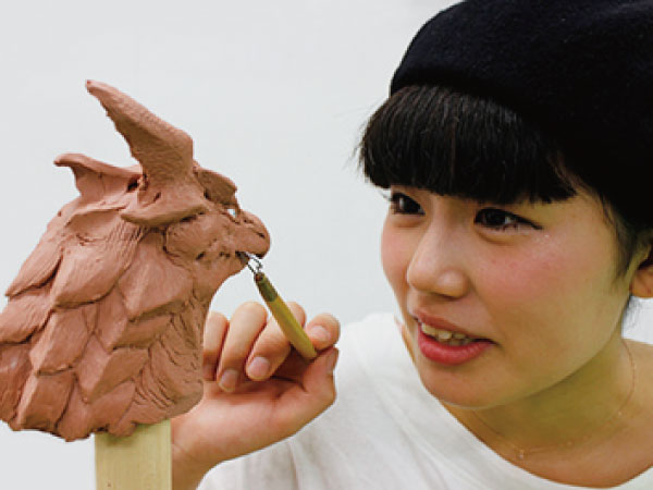 プロの使う粘土で造形体験!