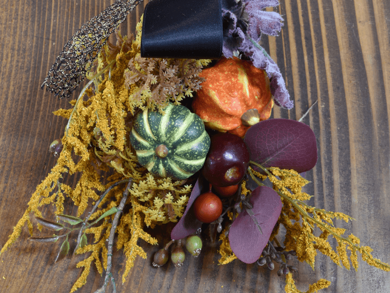 ハロウィンスワッグを作ってみよう!