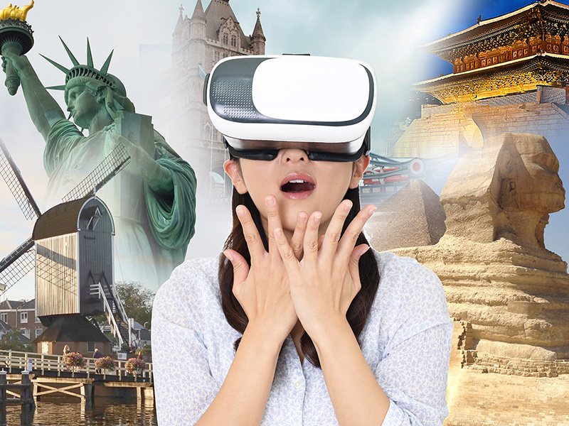 世界各国を旅しよう! VR体験!