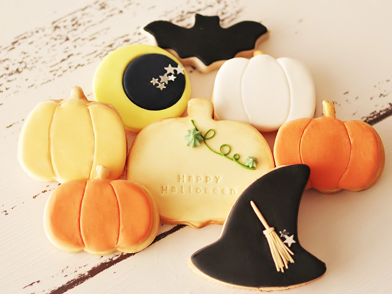 ハロウィンスイーツ体験 (アイシングクッキー)