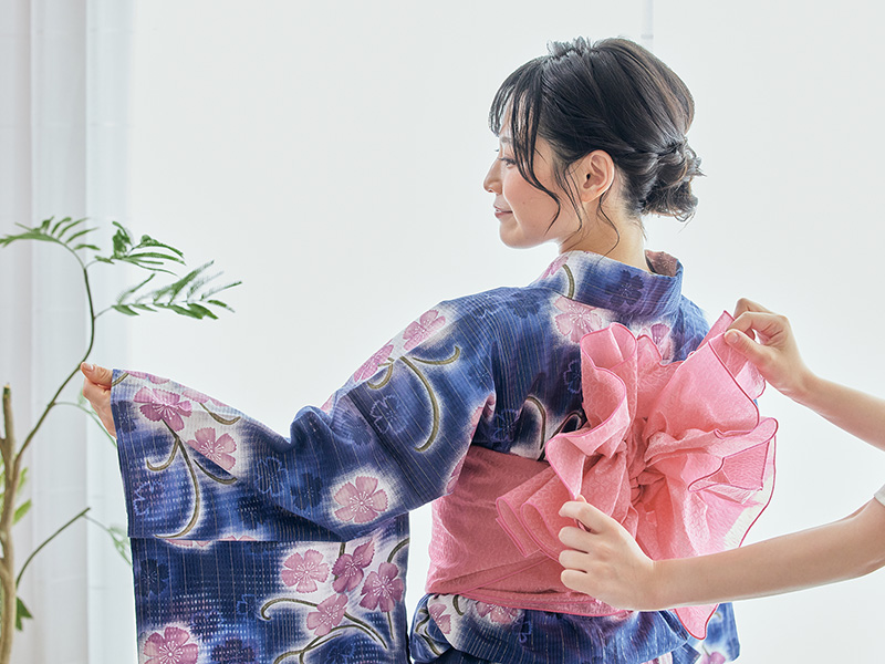 夏のスペシャル企画!浴衣の着付け特別レッスン♡