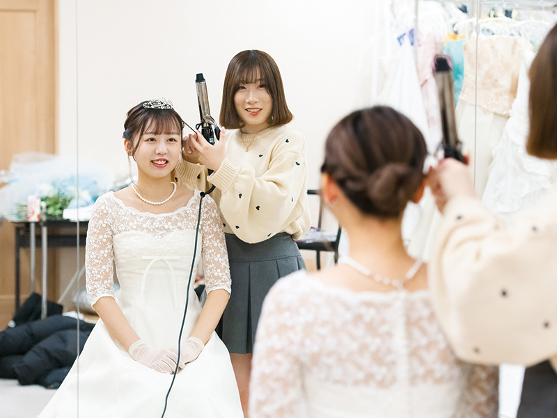 ドレスコーディネーター体験!花嫁さんのスタイリングをしてみよう♡