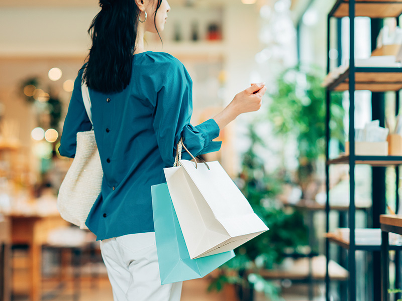 簡単な英語を使って、ショッピングモールで買い物ができる!