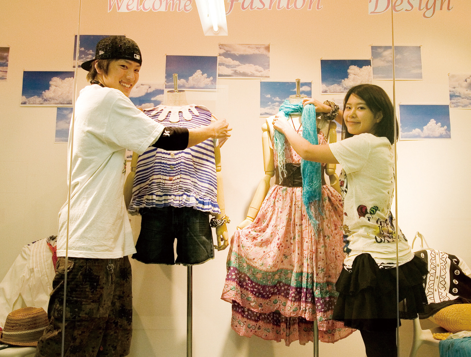 【1000人の体験入学】気分はスタイリスト♪ファッションディスプレイ企画にチャレンジ!