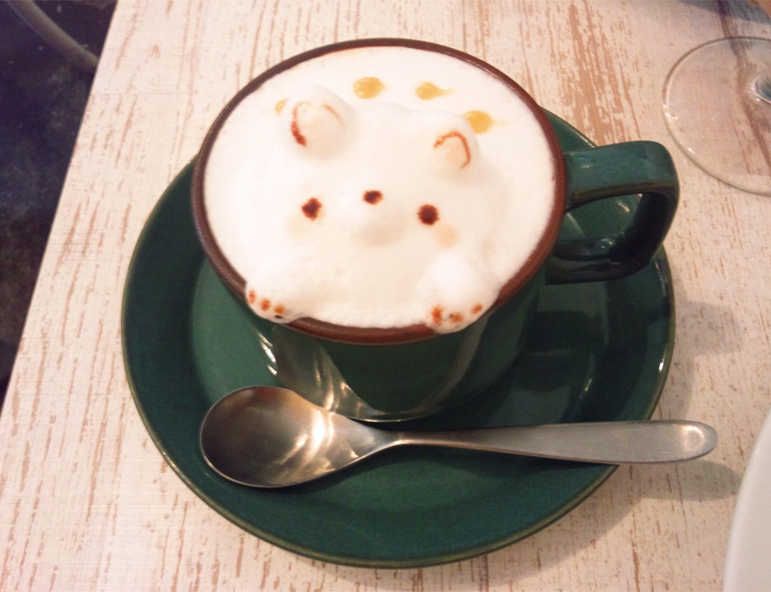 プロのバリスタから教わる☆ラテアート体験