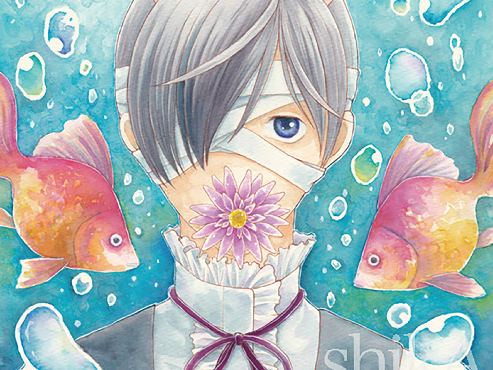 【スペシャル体験DAY】ゲスト来校!透明水彩を使ってイラストを描こう♪