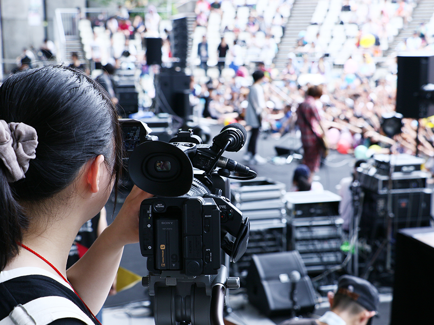 ココロフェス 野外音楽ライブ撮影体験