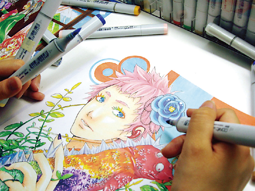 【300のシゴト体験】イラストレーターが使う プチ画材体験~コピック編~