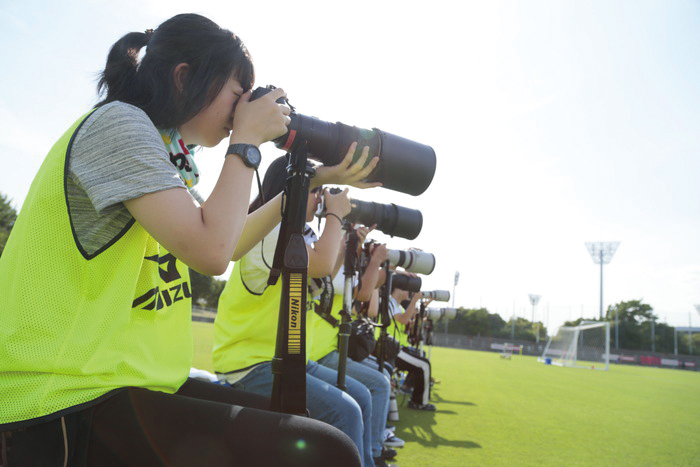 スポーツフォト FC大阪撮影実習