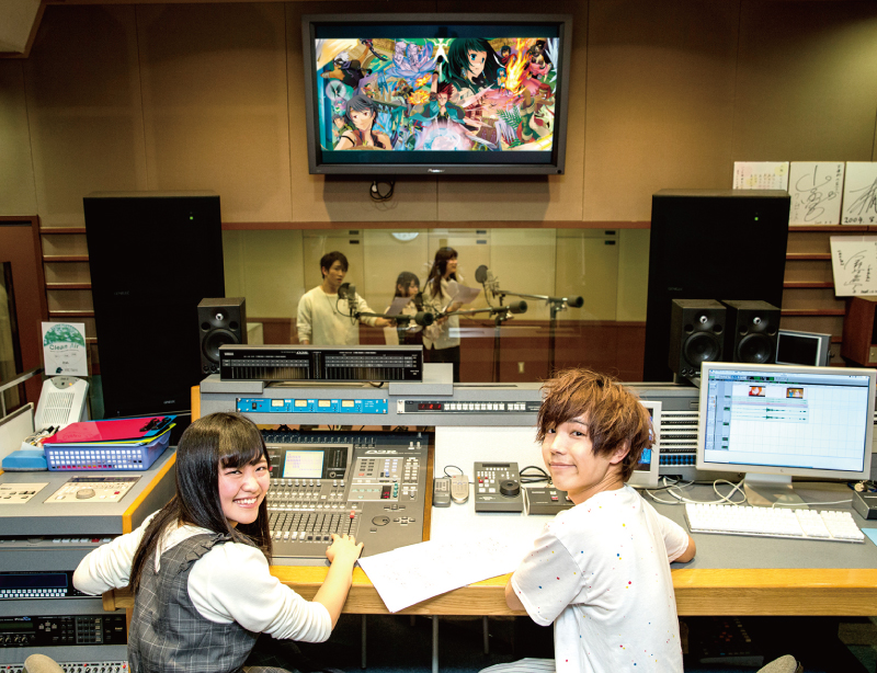 アニメアテレコ収録スタッフ体験