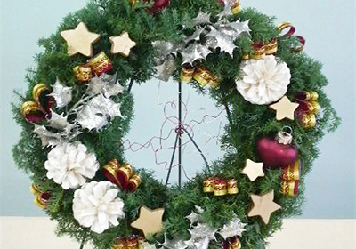 Xmas★Arrangement Miniリース制作