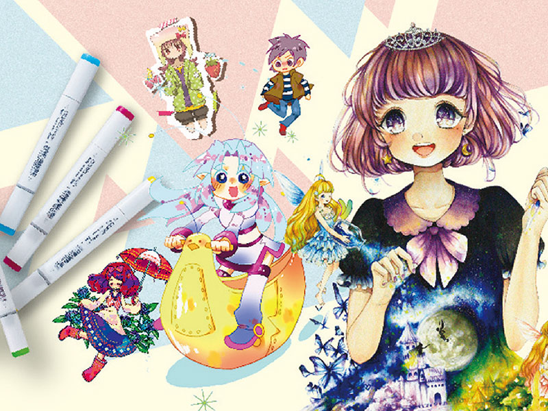 コミックイラスト講座【For International Students】