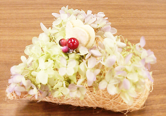 ウキウキ♪花のアクセサリー〜ブリザーブドフラワーで指輪を作ろう〜