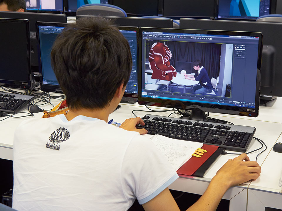 実写映像に CG・VFXを合成してみよう!