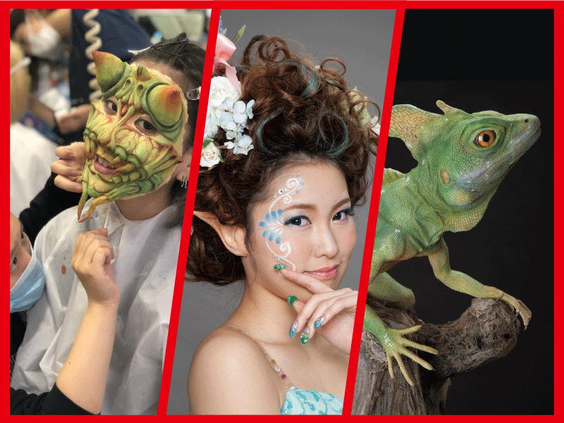 オープンキャンパス 東京ビジュアルアーツ 声優 写真 音楽 夢を実現する専門学校 L456 オンライン 特殊メイク 特殊造形 メイクアップアーティストのお仕事徹底解説