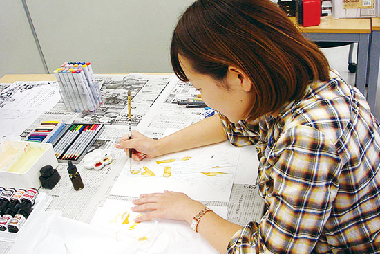 イラストレーション画材テクニックで画力アップ体験!