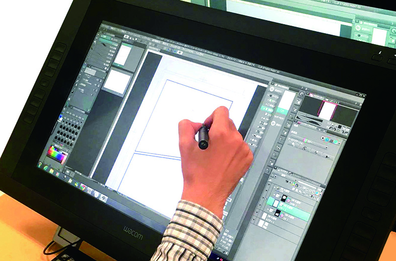 液晶タブレットPCでCLIP STUDIOを使おう!デジタルマンガ体験