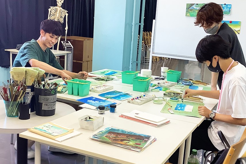 アニメの背景画を描こう！【特待生試験対策イベント付き】