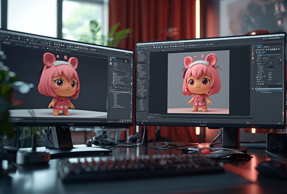 【来校型】ゲームの世界をカタチにしよう！3DCGモデリング体験