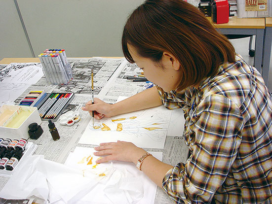 イラストレーション 画材テクニック講座