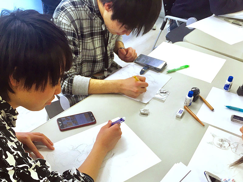 スケブ交流会!!! スケッチブックを持参して、イラストを交換し合おう