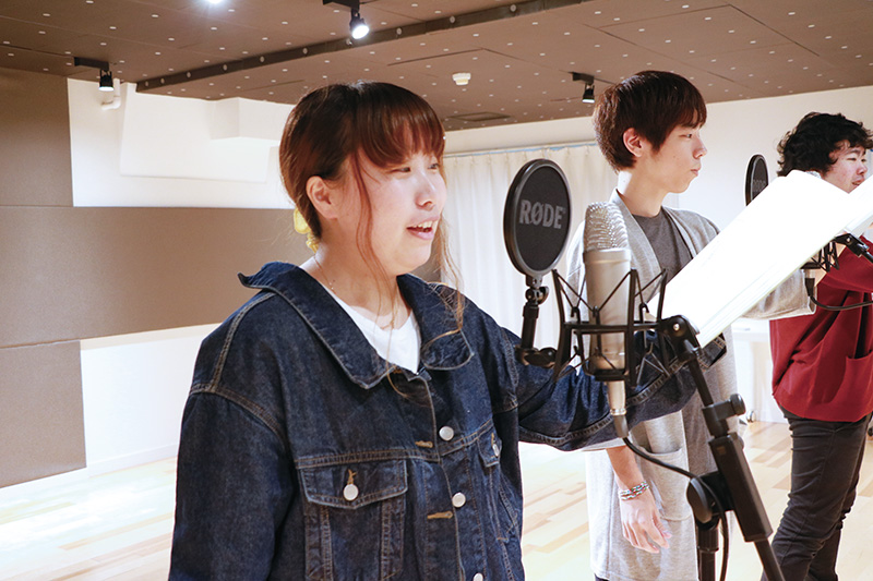 アニメ声優専攻 公開アフレコ(第二回)
