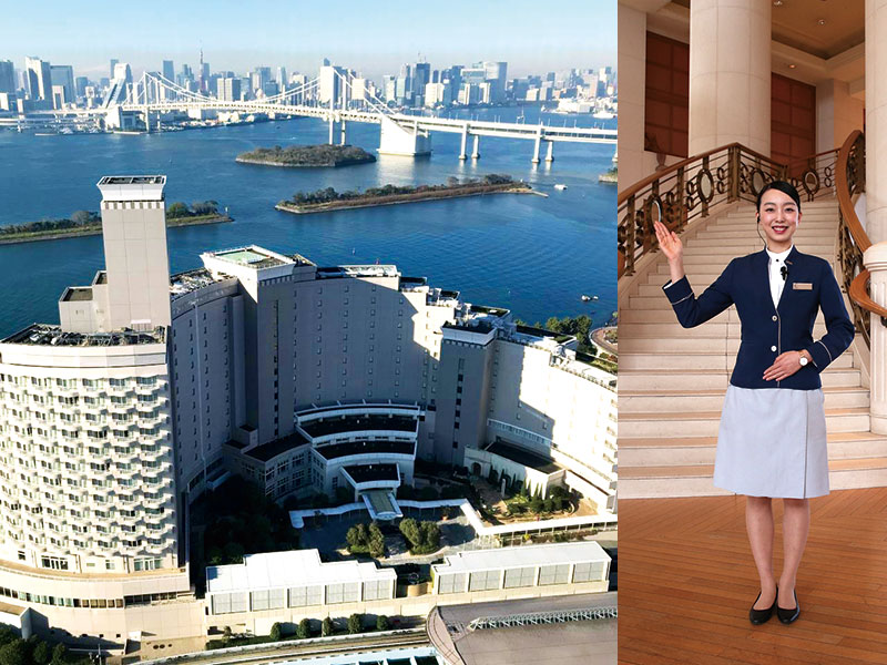 ヒルトン東京お台場を見学〜ホテルのおもてなし体験〜
