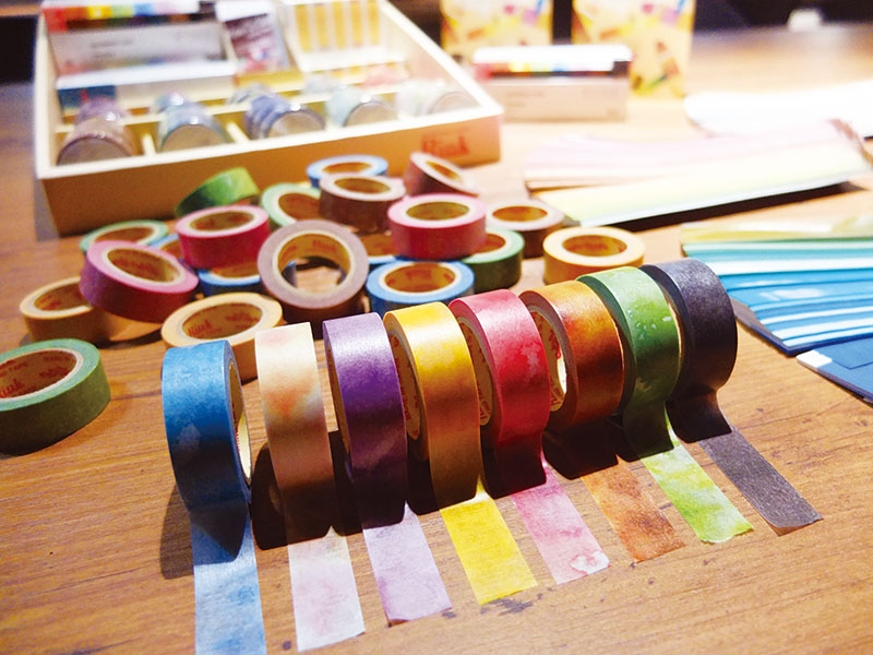 はじめての!ちぎり絵マステでカラーテクニック!