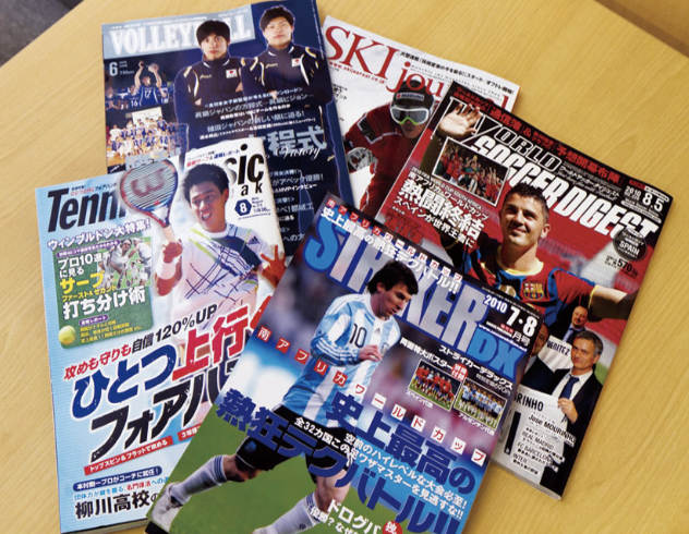 誌面づくりにチャレンジしよう!スポーツ誌制作体験