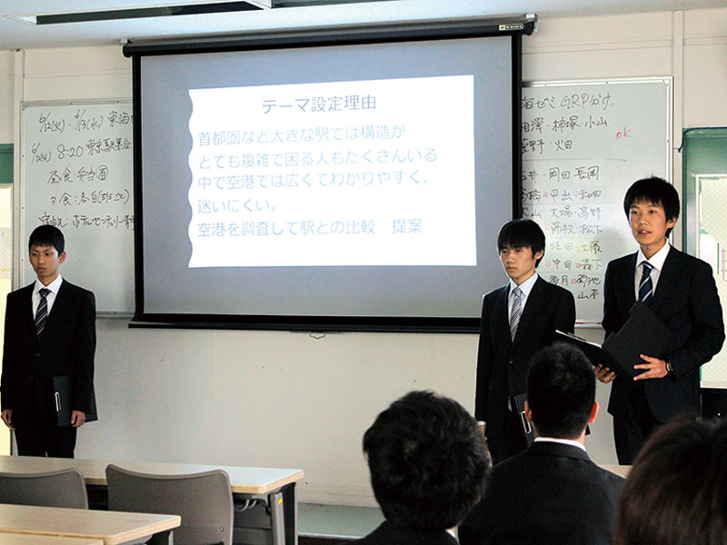 鉄道サービス学科今からはじめられる就職対策!!