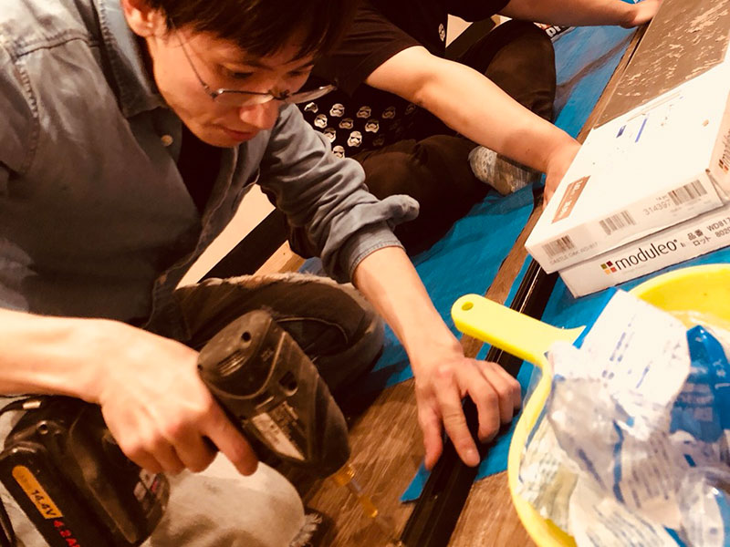 【TDGデザインフェス】原寸大の茶室をつくろう