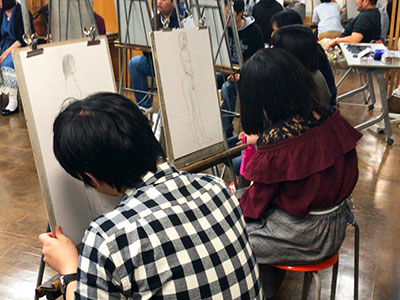 【AOプレスクール】人体−着衣