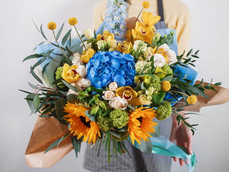 季節の花束を作ろう!